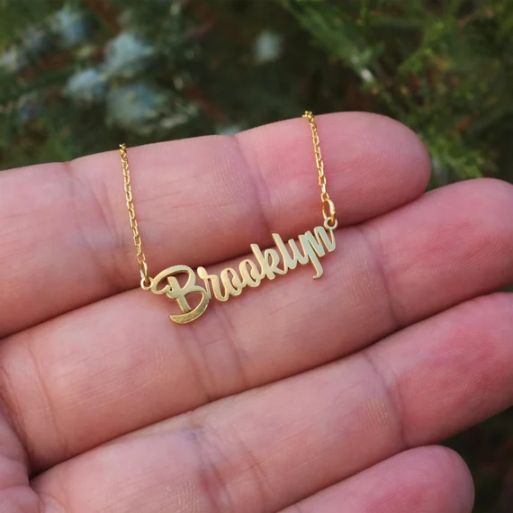 Custom name necklace