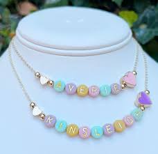 Pastel Name Necklace